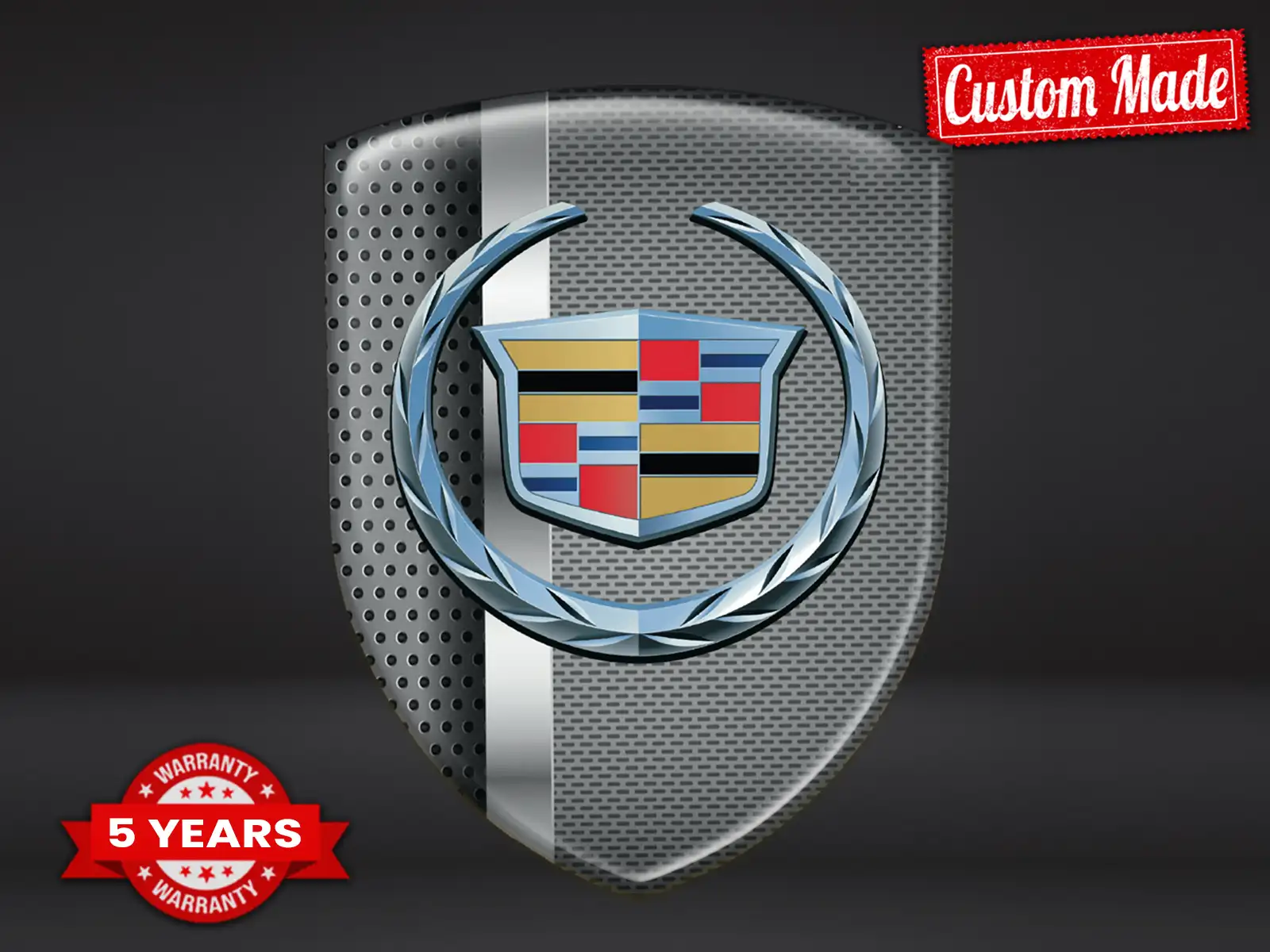 Cadillac Autoembleme Universal Hochwertig Stabil